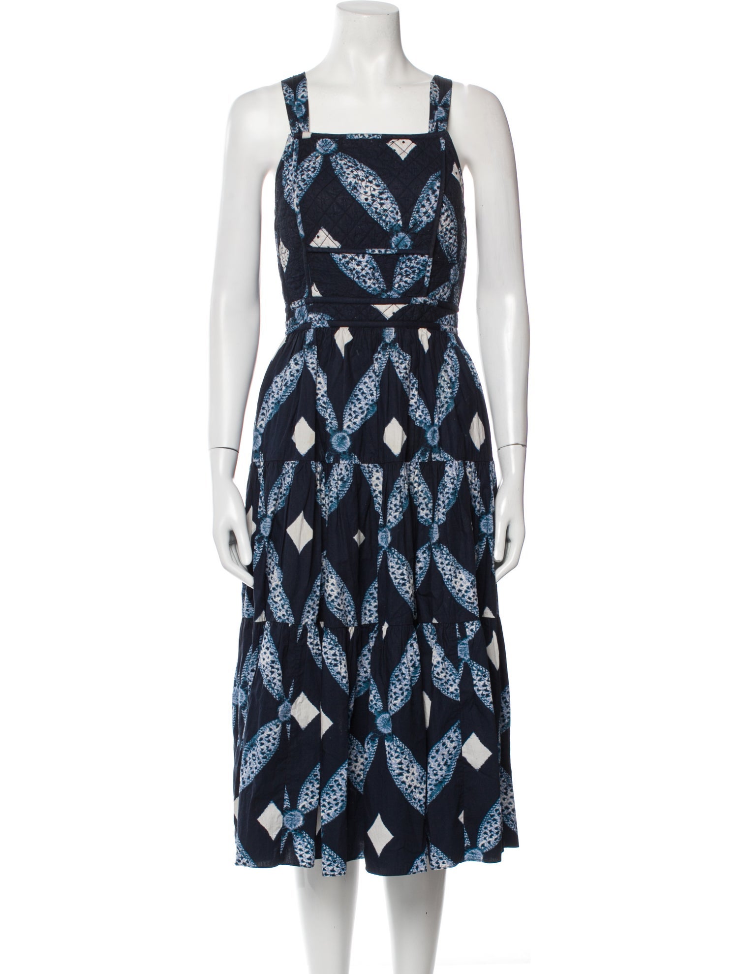 Ulla Johnson Printed Midi Length Dress