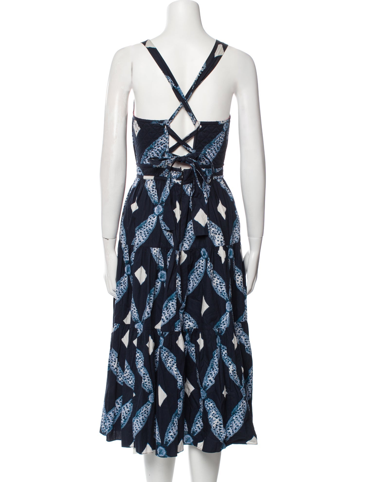 Ulla Johnson Printed Midi Length Dress