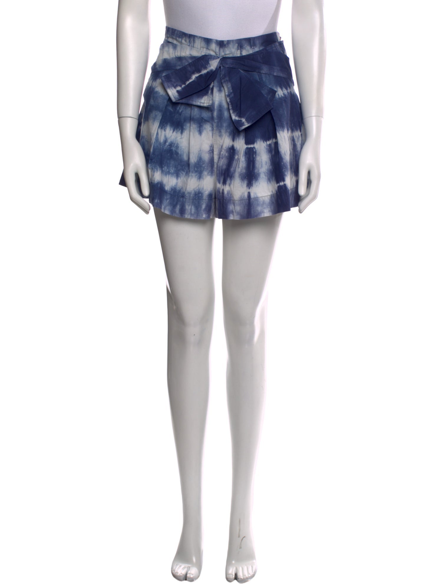 Ulla Johnson Tie-Dye Print Mini Shorts