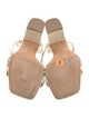 Ulla Johnson Leather Studded Accents T-Strap Sandals