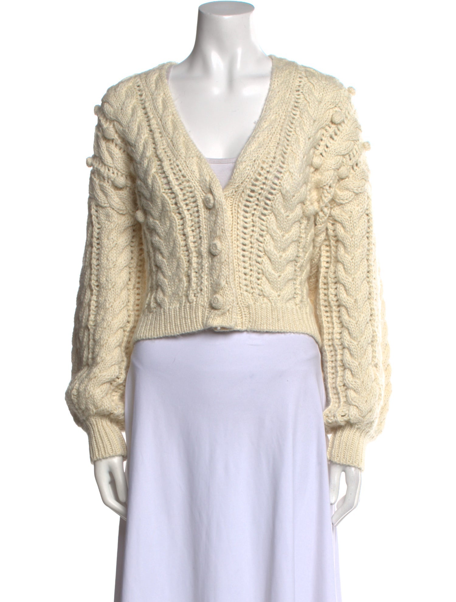 Ulla Johnson Merino Wool V-Neck Sweater