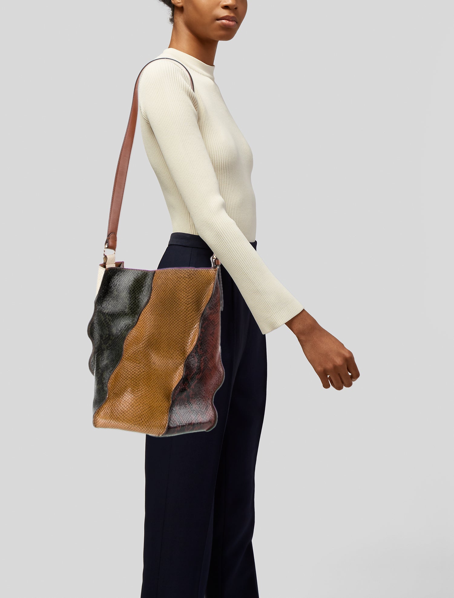 Moncler Genius x J.W. Anderson Mini Spike Critter Bucket Bag