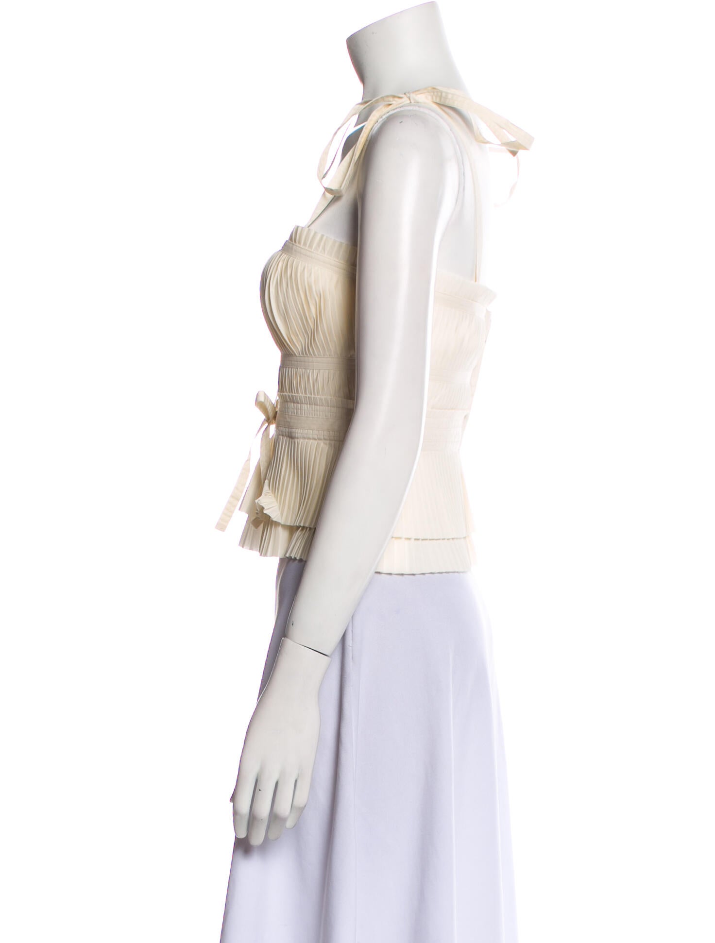 Ulla Johnson Square Neckline Sleeveless Crop Top w/ Tags