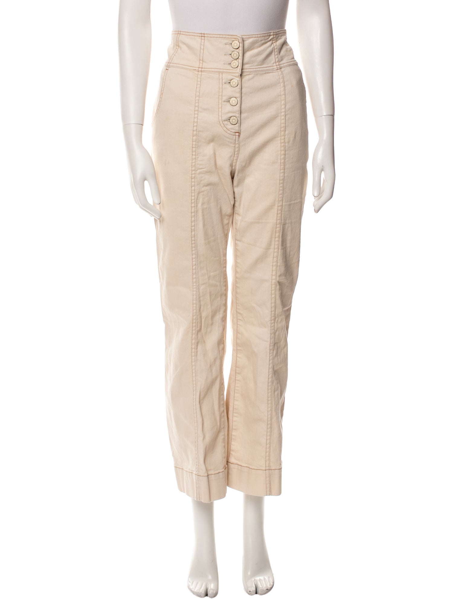 Ulla Johnson High-Rise Wide Leg Jeans