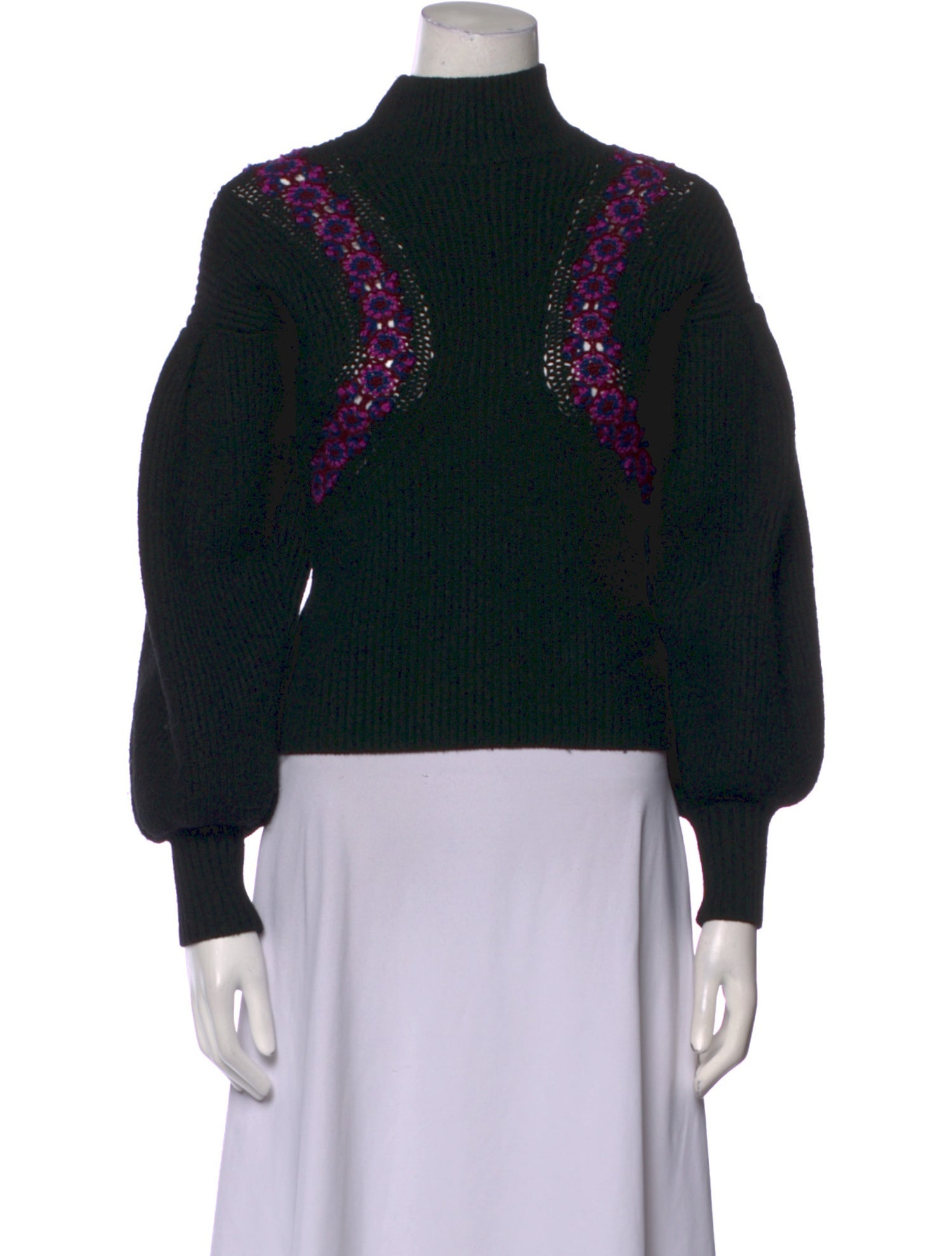 Ulla Johnson Merino Wool Printed Sweater