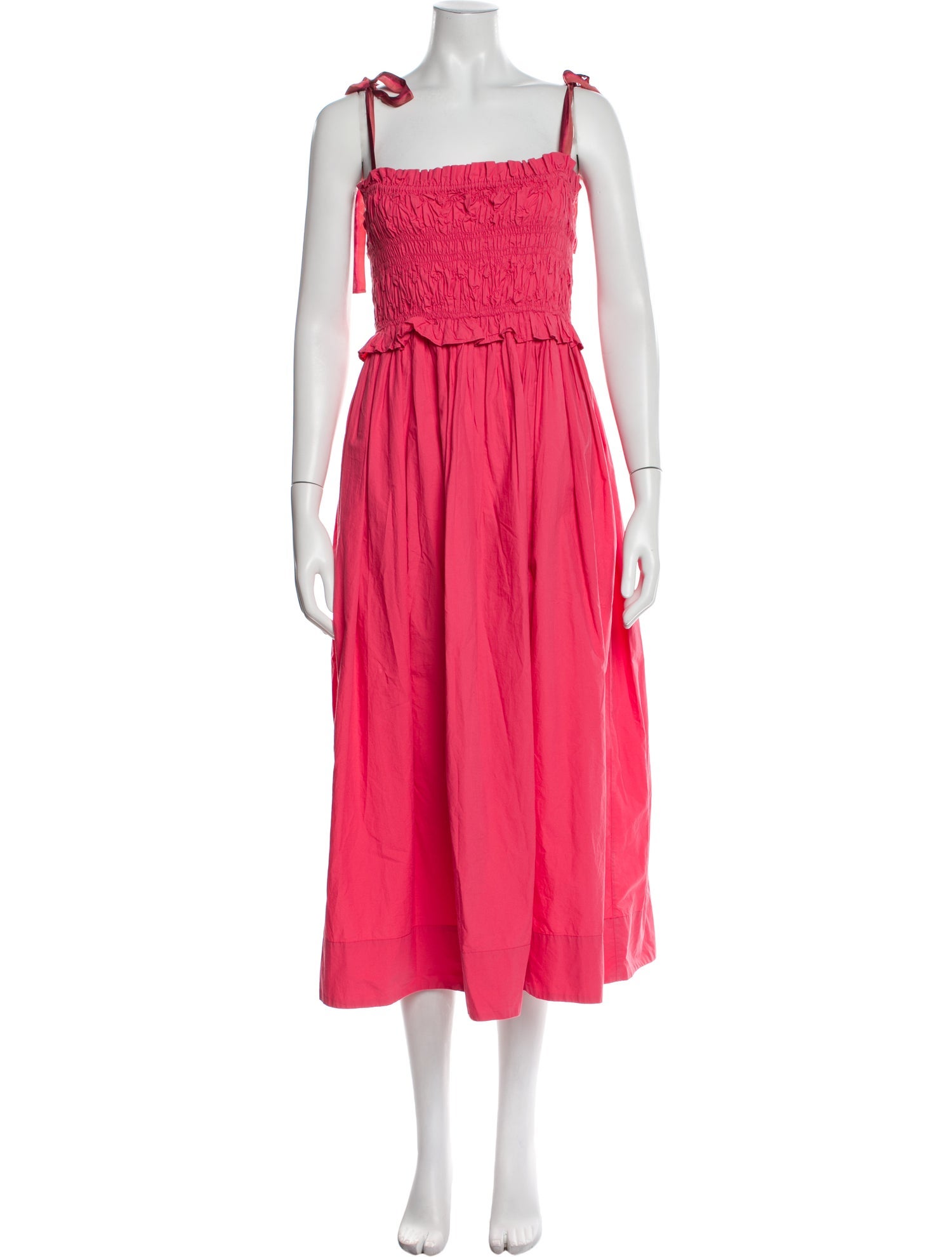 Ulla Johnson Square Neckline Long Dress