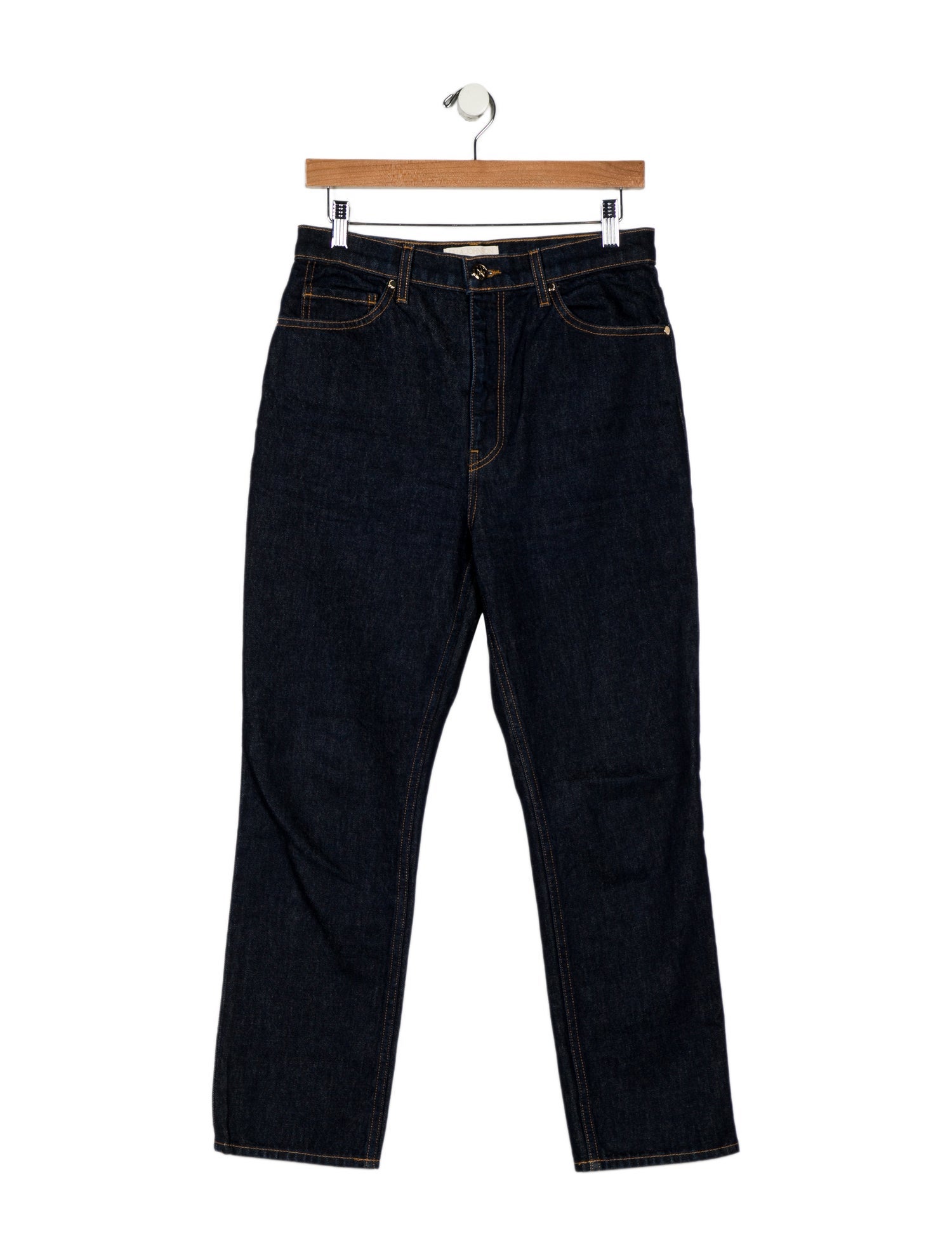 Ulla Johnson High-Rise Straight Leg Jeans