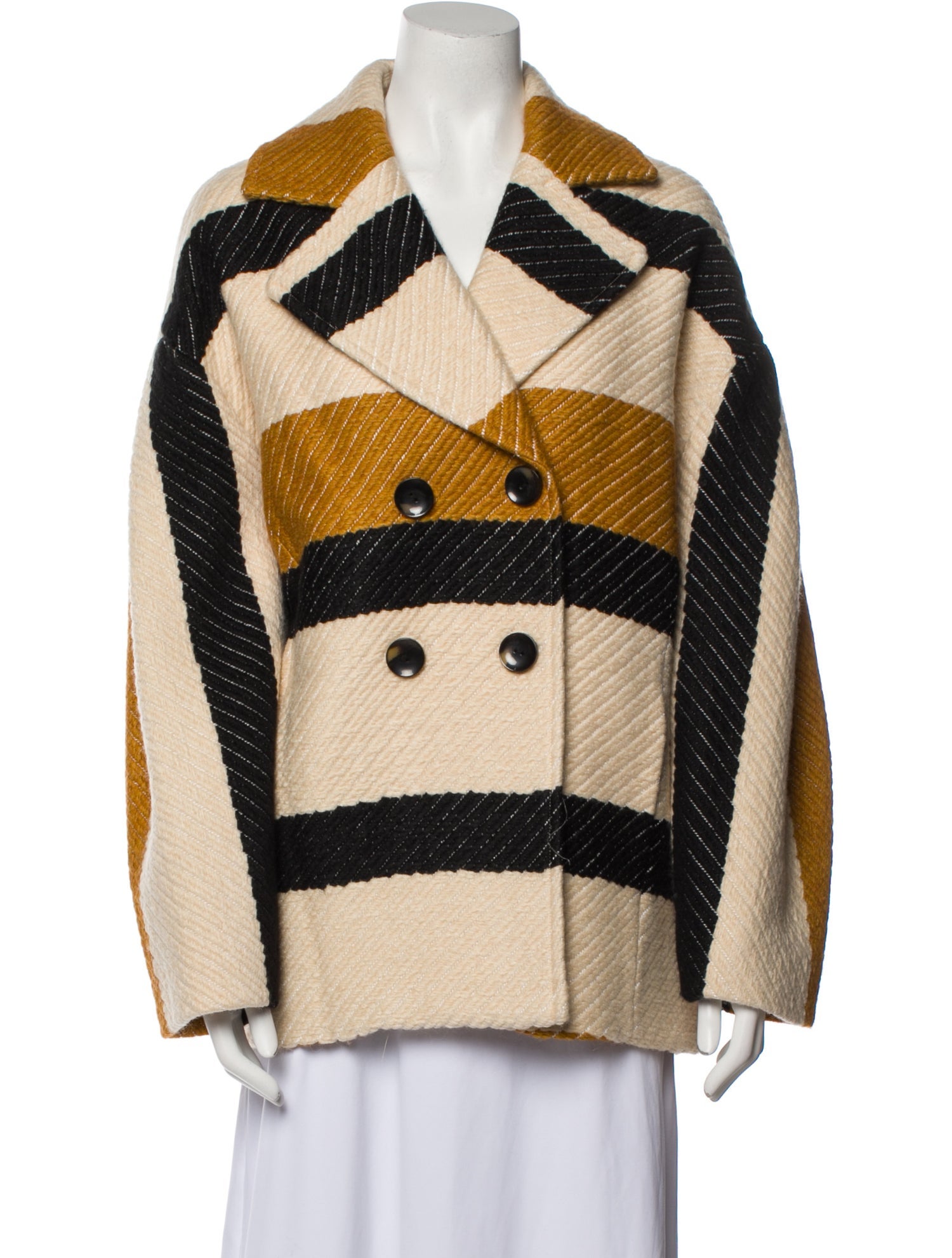 Ulla Johnson Striped Coat w/ Tags