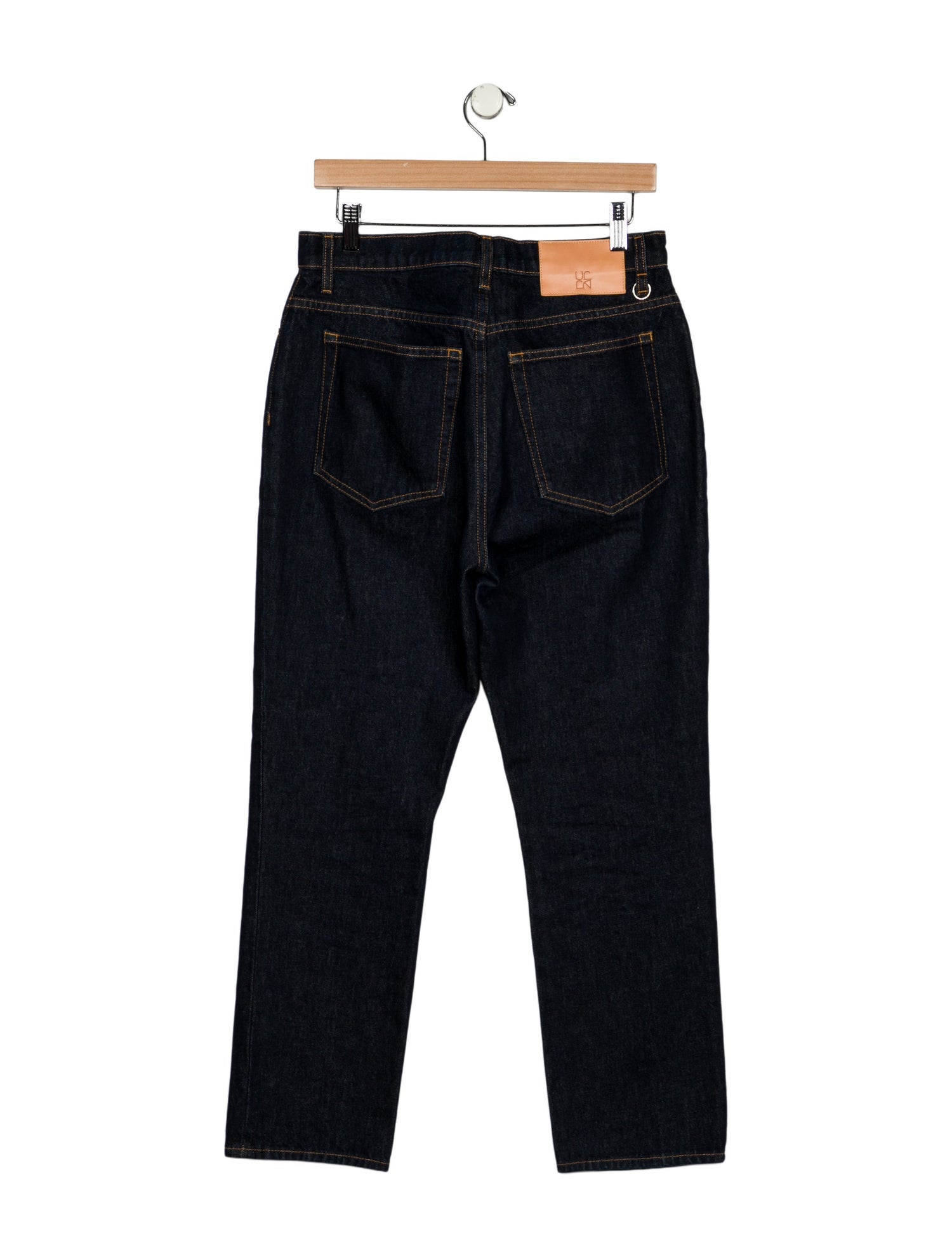Ulla Johnson High-Rise Straight Leg Jeans