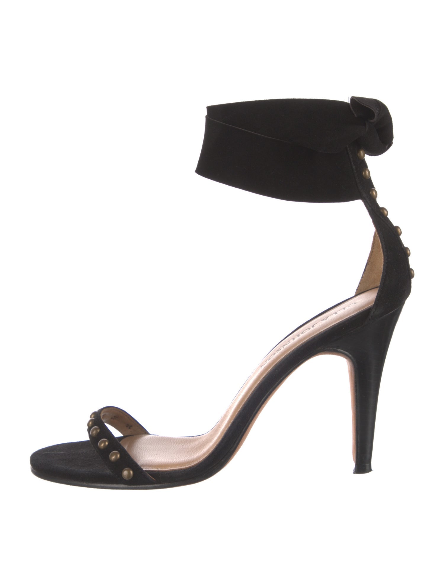 Ulla Johnson Suede Studded Accents Sandals