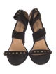 Ulla Johnson Suede Studded Accents Sandals