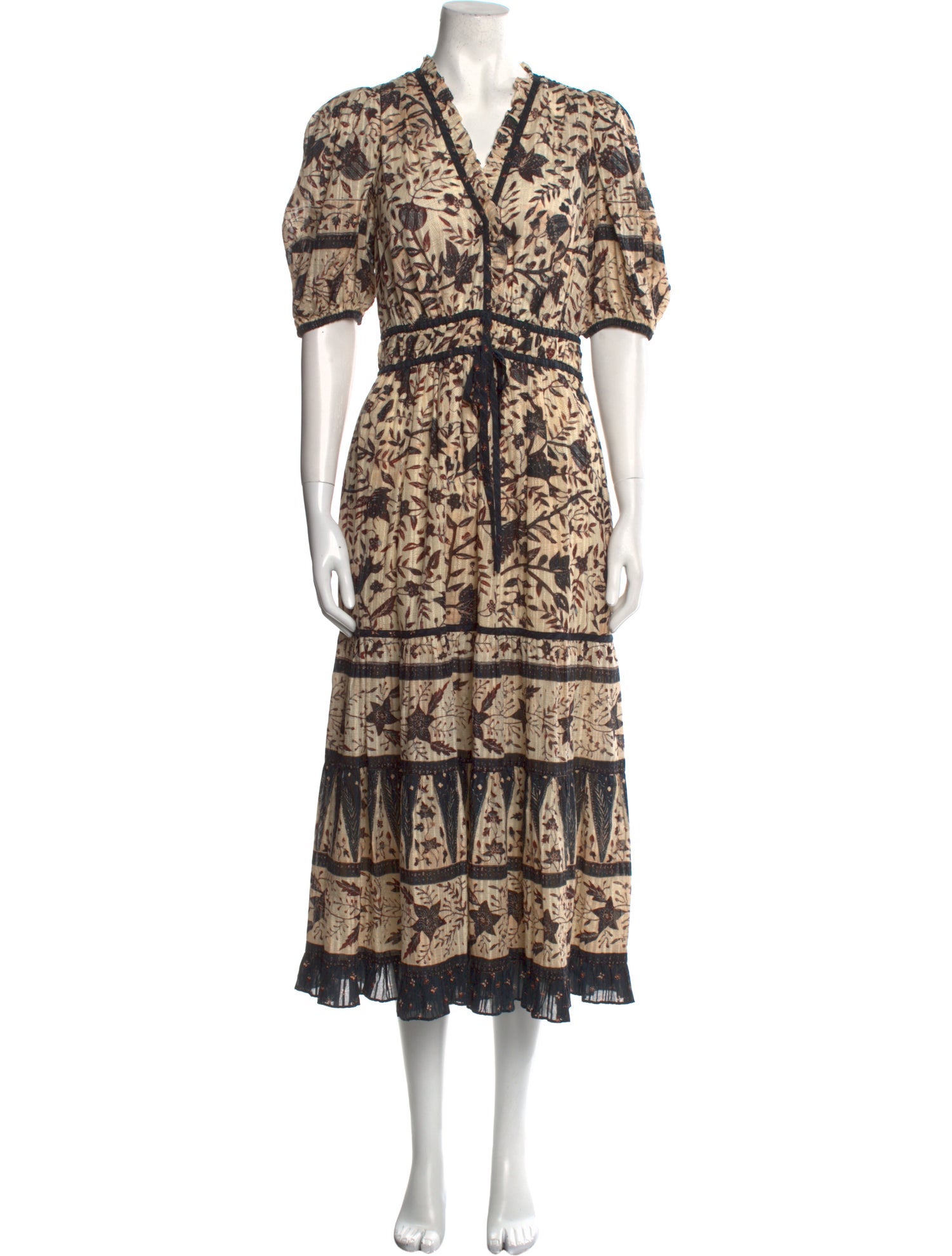 Ulla Johnson Printed Long Dress