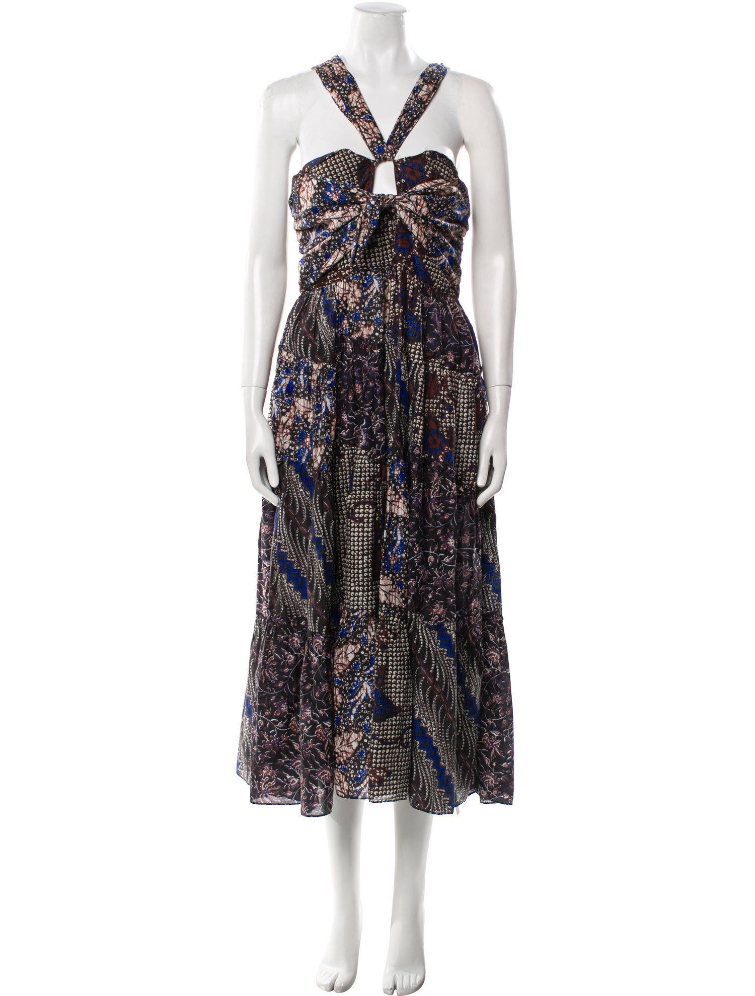 Ulla Johnson Printed Knee-Length Dress