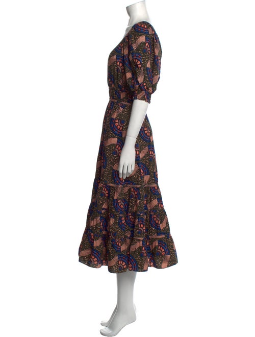 Ulla Johnson Floral Print Long Dress