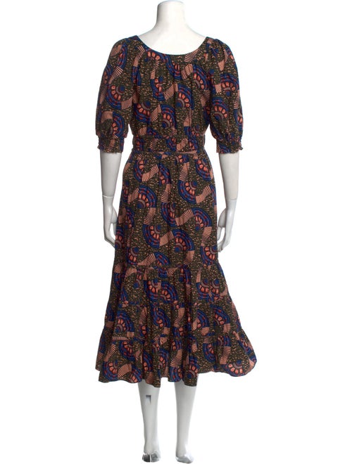 Ulla Johnson Floral Print Long Dress