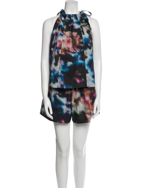 Ulla Johnson Tie-Dye Print Short Set