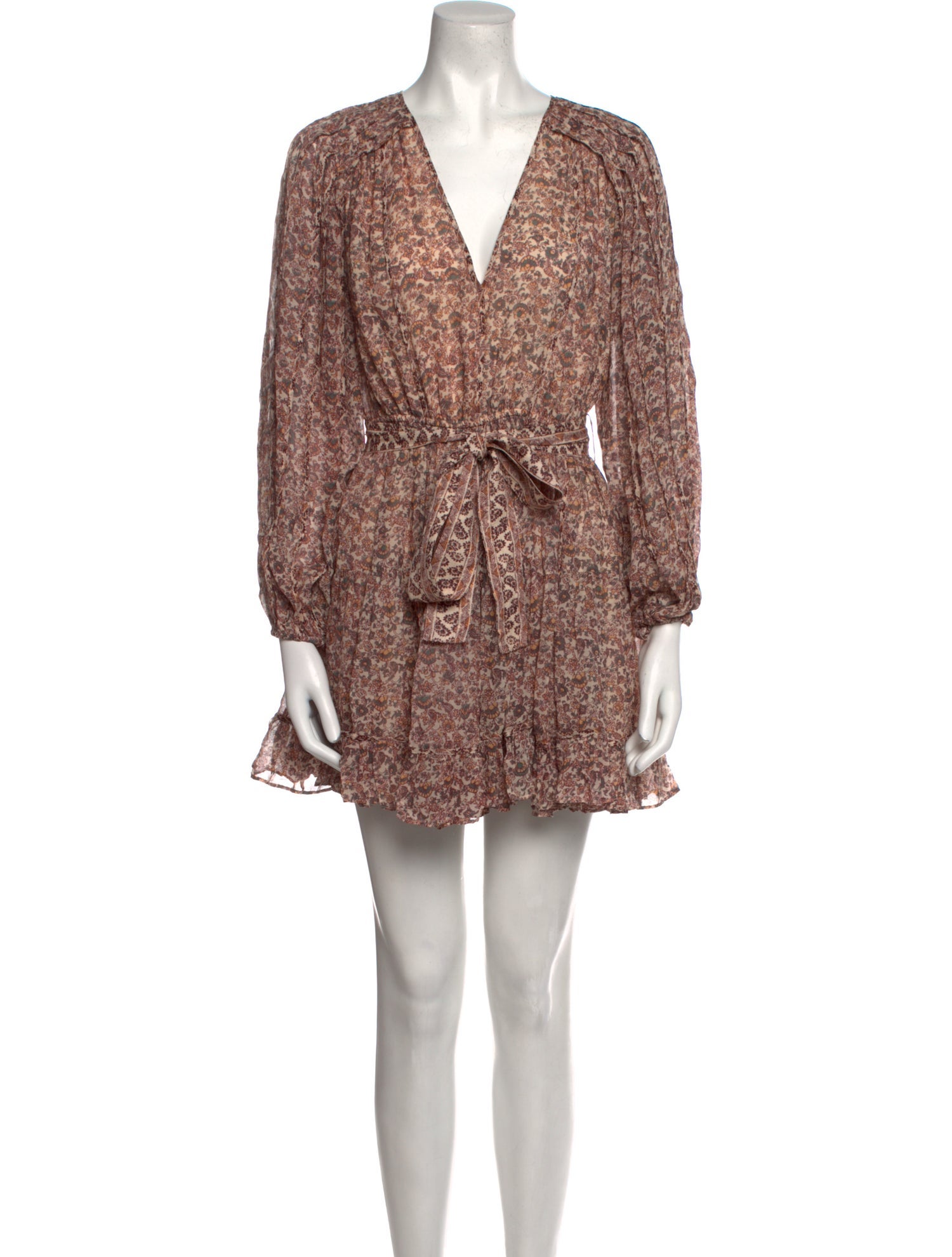 Ulla Johnson Paisley Print Mini Dress