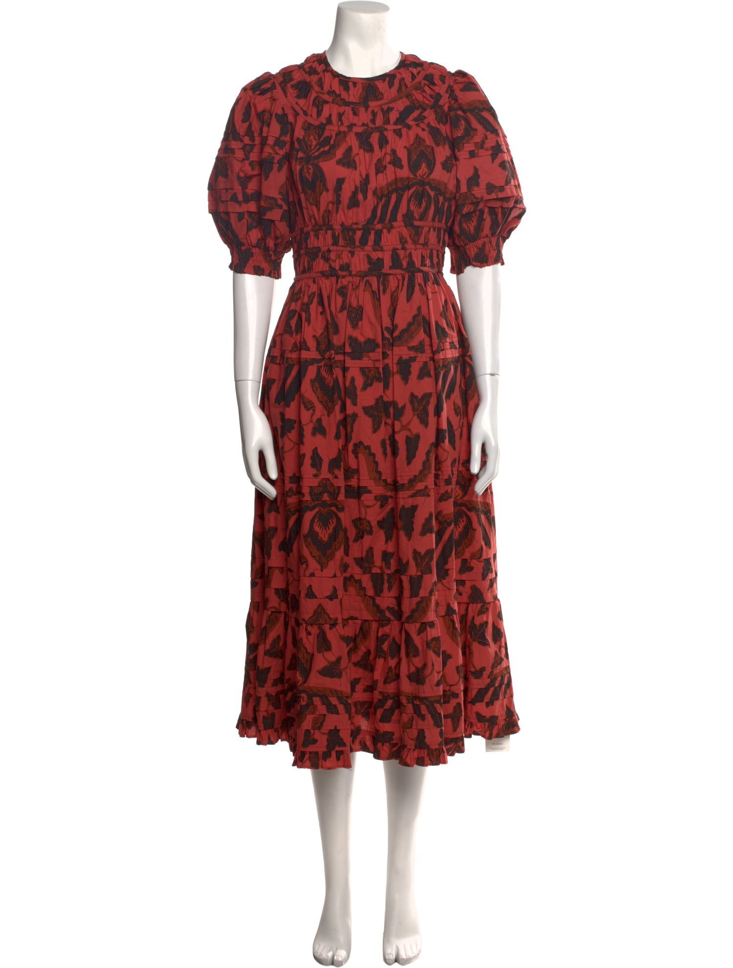 Ulla Johnson Printed Midi Length Dress