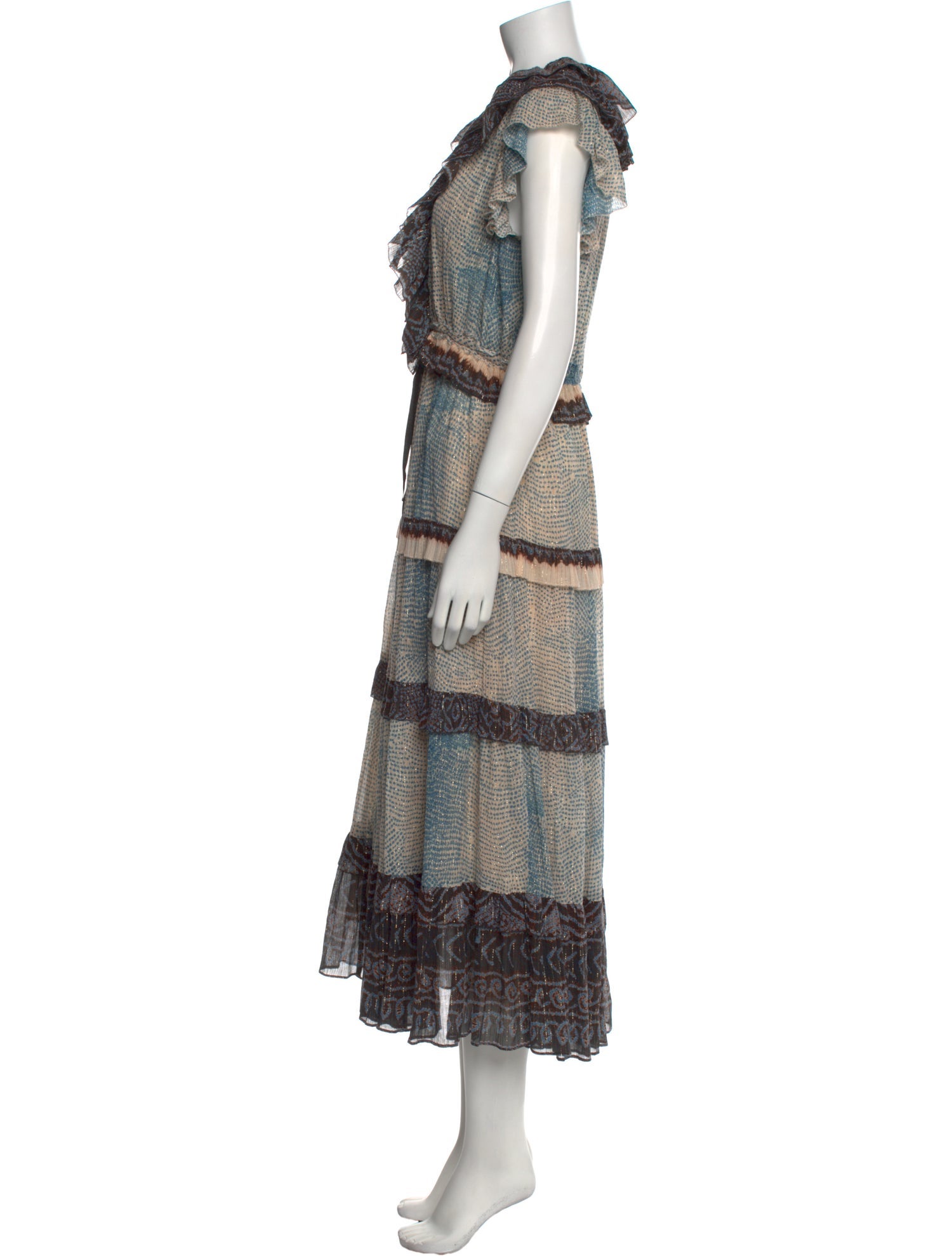 Ulla Johnson Printed Long Dress