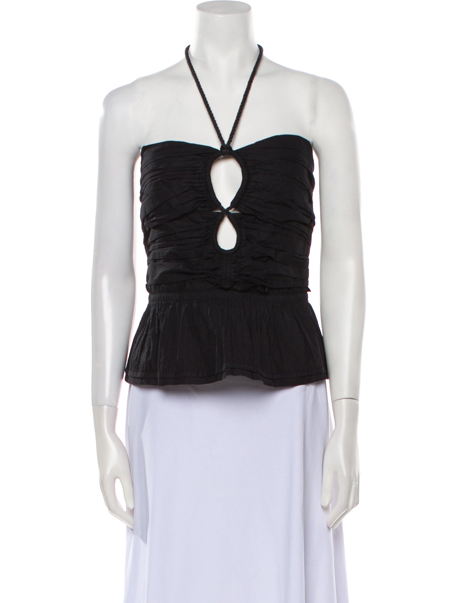 Ulla Johnson Strapless Crop Top