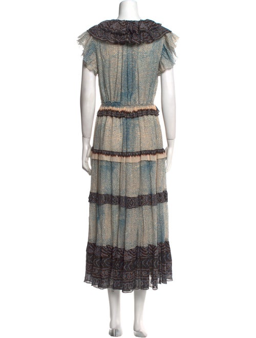 Ulla Johnson Printed Long Dress