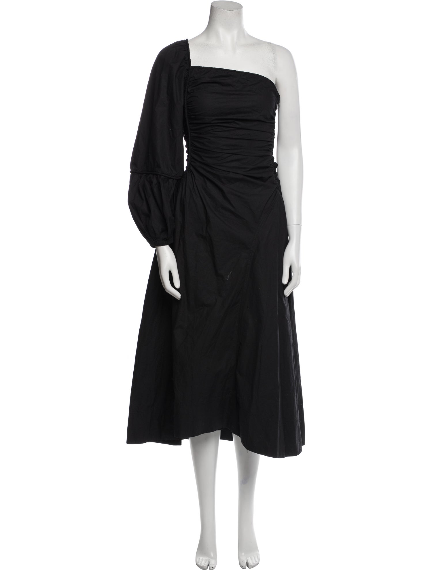 Ulla Johnson One-Shoulder Midi Length Dress