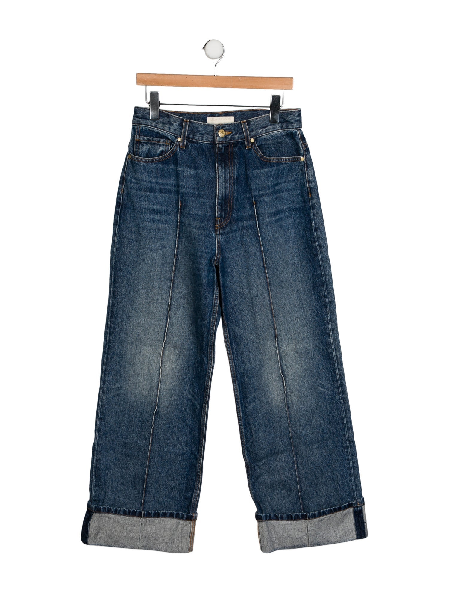 Ulla Johnson High-Rise Wide Leg Jeans