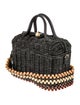 Ulla Johnson Wicker Top Handle Bag