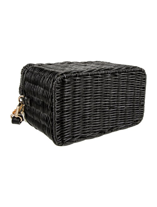 Ulla Johnson Wicker Top Handle Bag