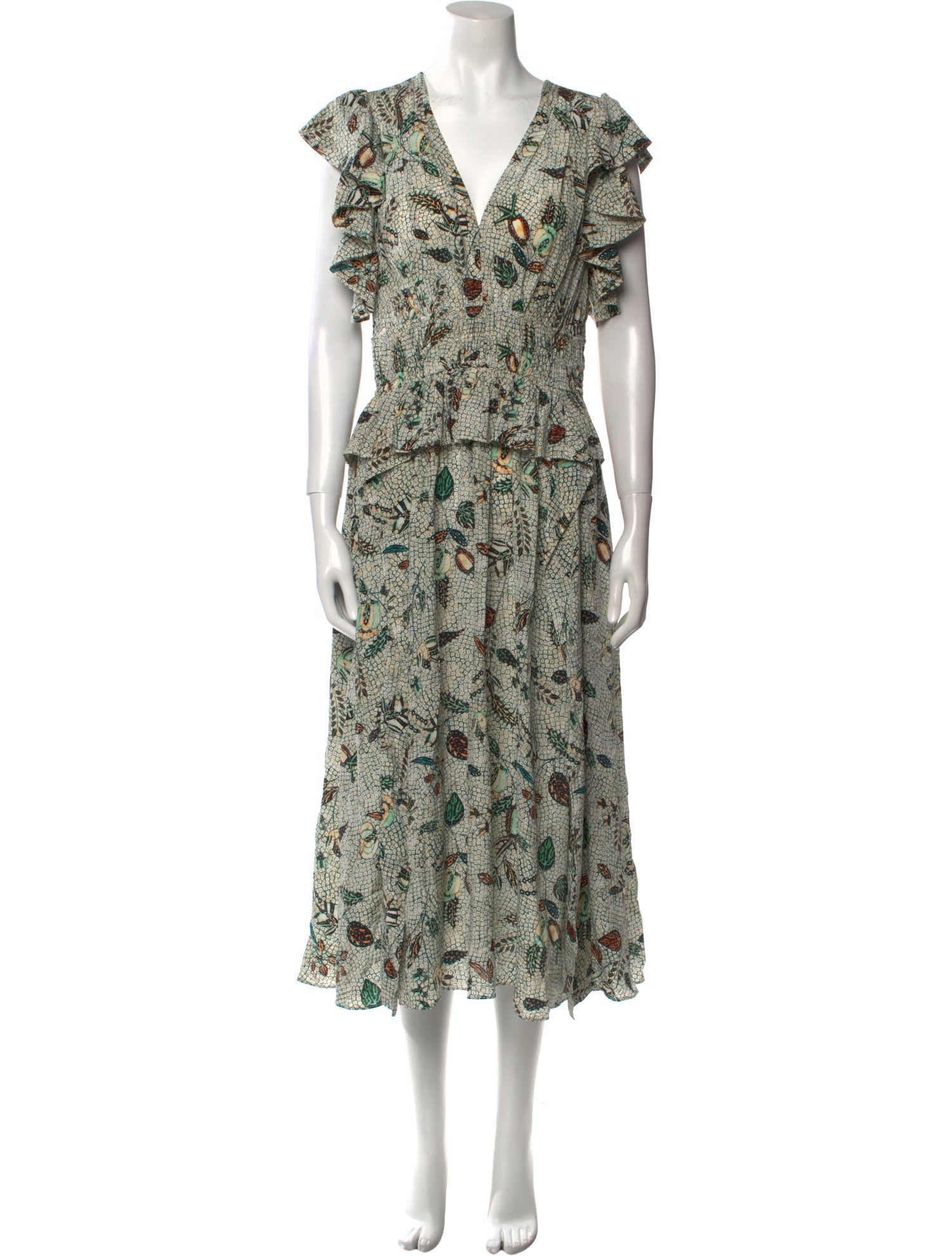 Ulla Johnson Silk Long Dress