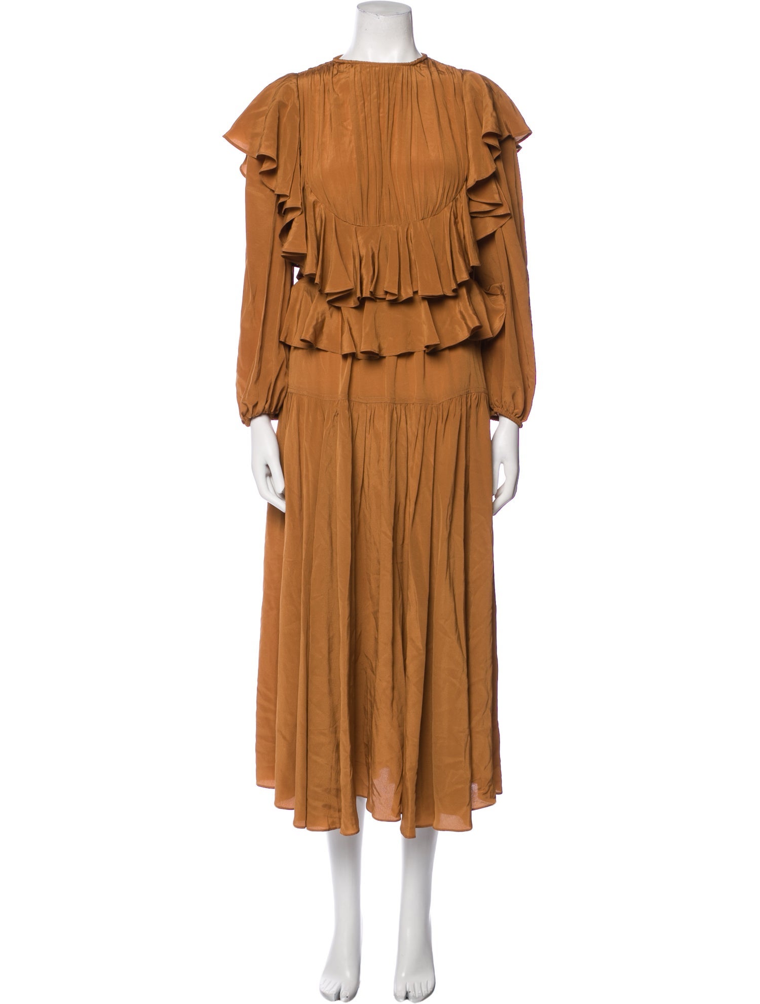 Ulla Johnson Silk Ruffle Embellishment Skirt Set w/ Tags