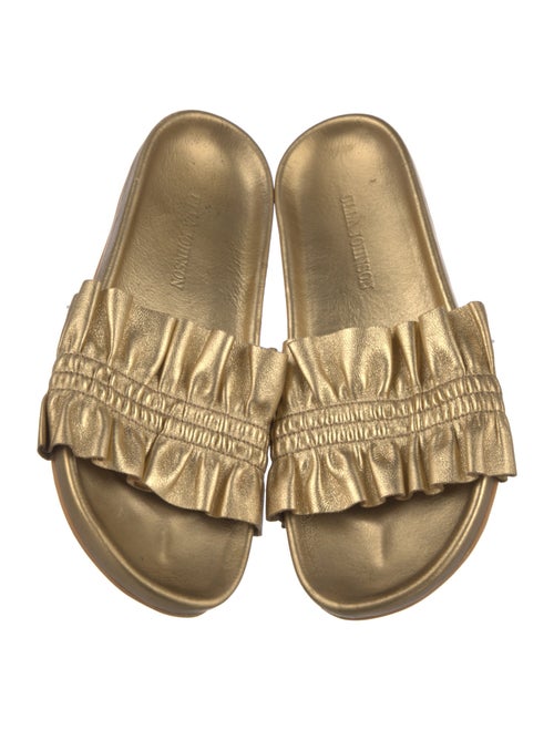 Ulla Johnson Leather Slides