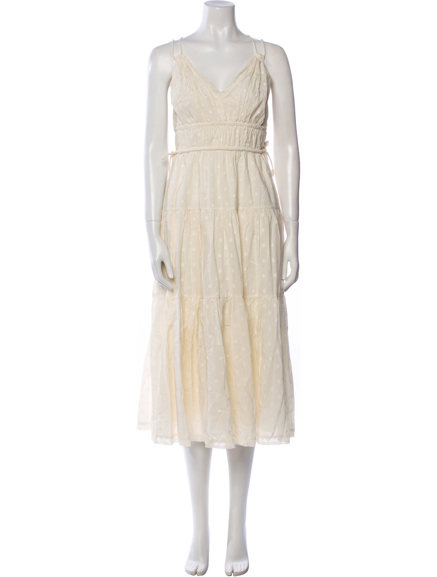 Ulla Johnson V-Neck Long Dress