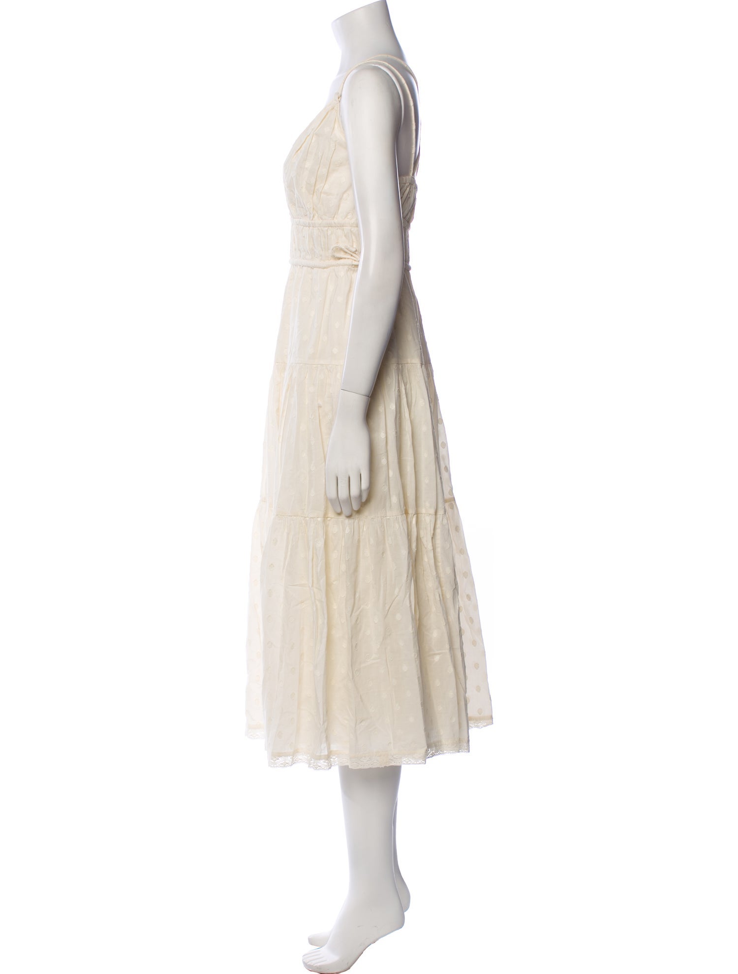 Ulla Johnson V-Neck Long Dress