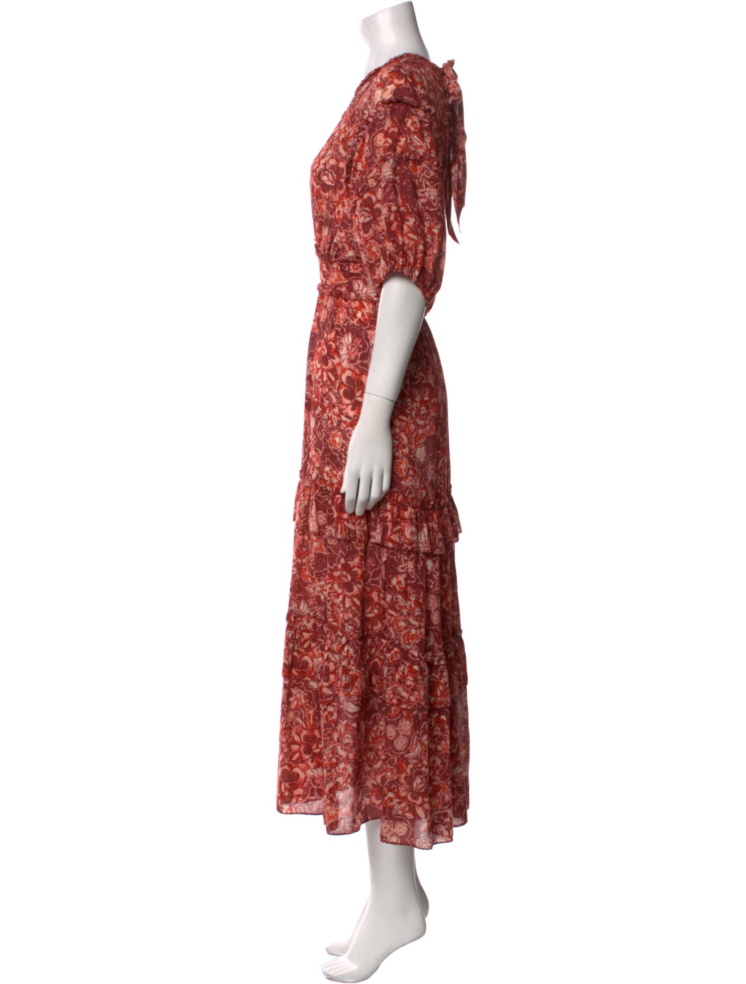 Ulla Johnson Floral Print Long Dress