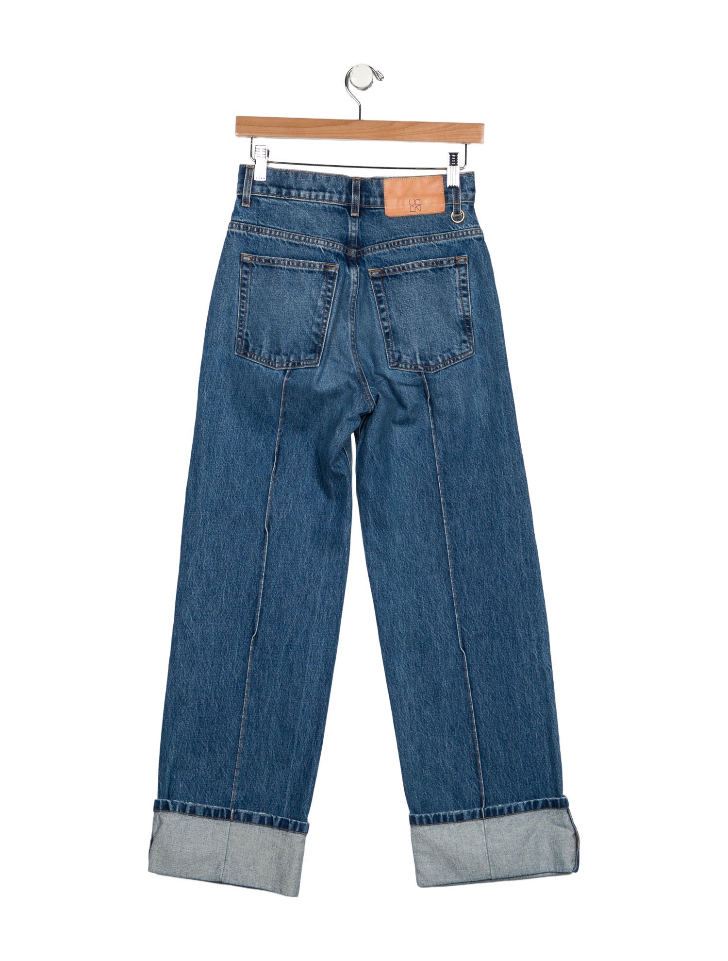 Ulla Johnson Mid-Rise Wide Leg Jeans