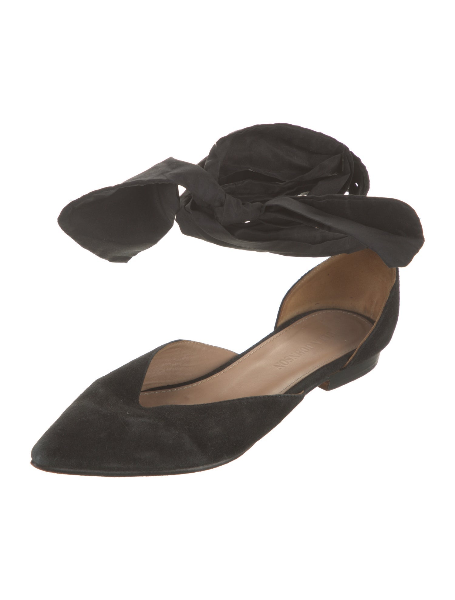Ulla Johnson Suede D'Orsay Flats