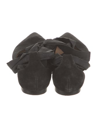 Ulla Johnson Suede D'Orsay Flats