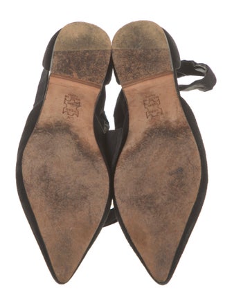 Ulla Johnson Suede D'Orsay Flats