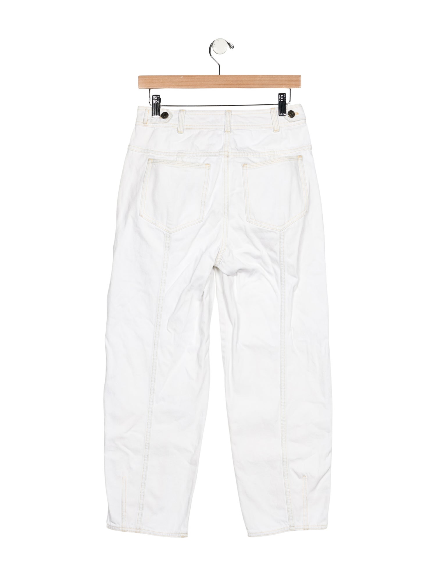 Ulla Johnson High-Rise Straight Leg Jeans