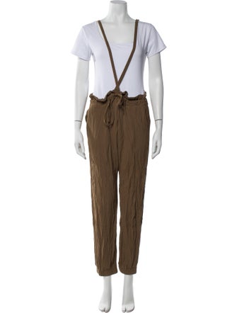 Ulla Johnson Plunge Neckline Jumpsuit