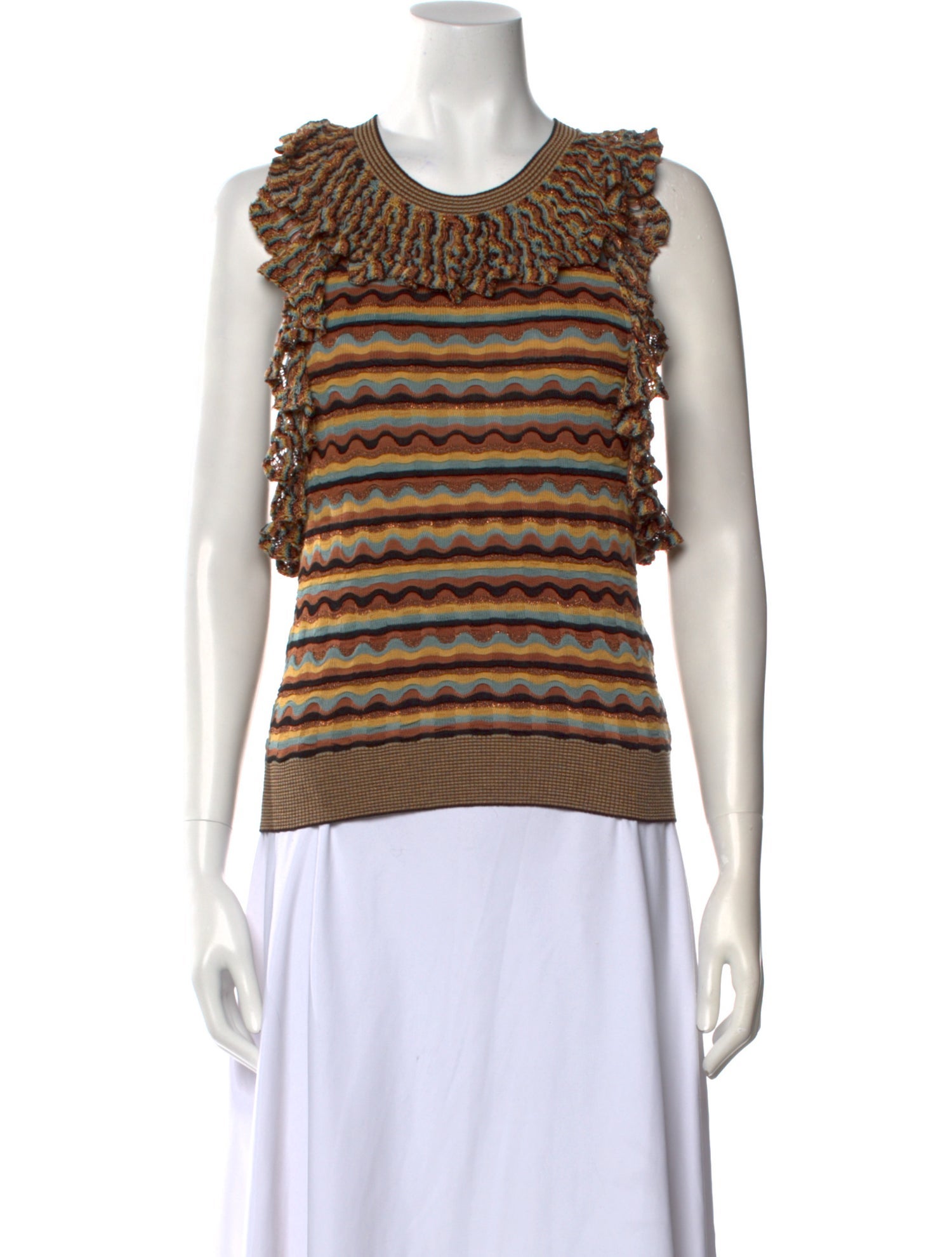 Ulla Johnson Silk Striped Top w/ Tags