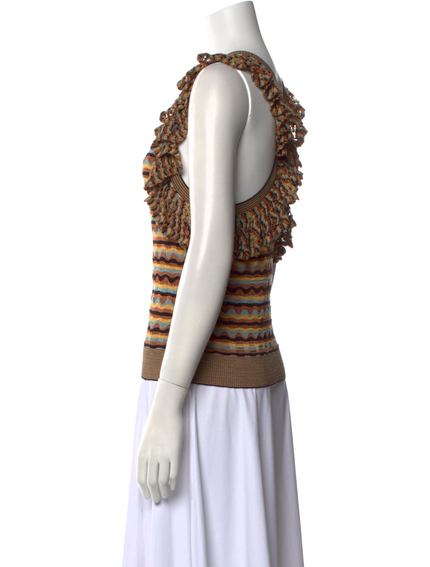 Ulla Johnson Silk Striped Top w/ Tags