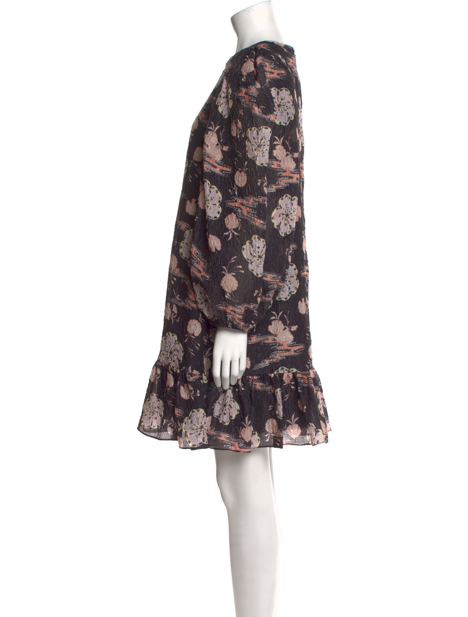 Ulla Johnson Floral Print Mini Dress