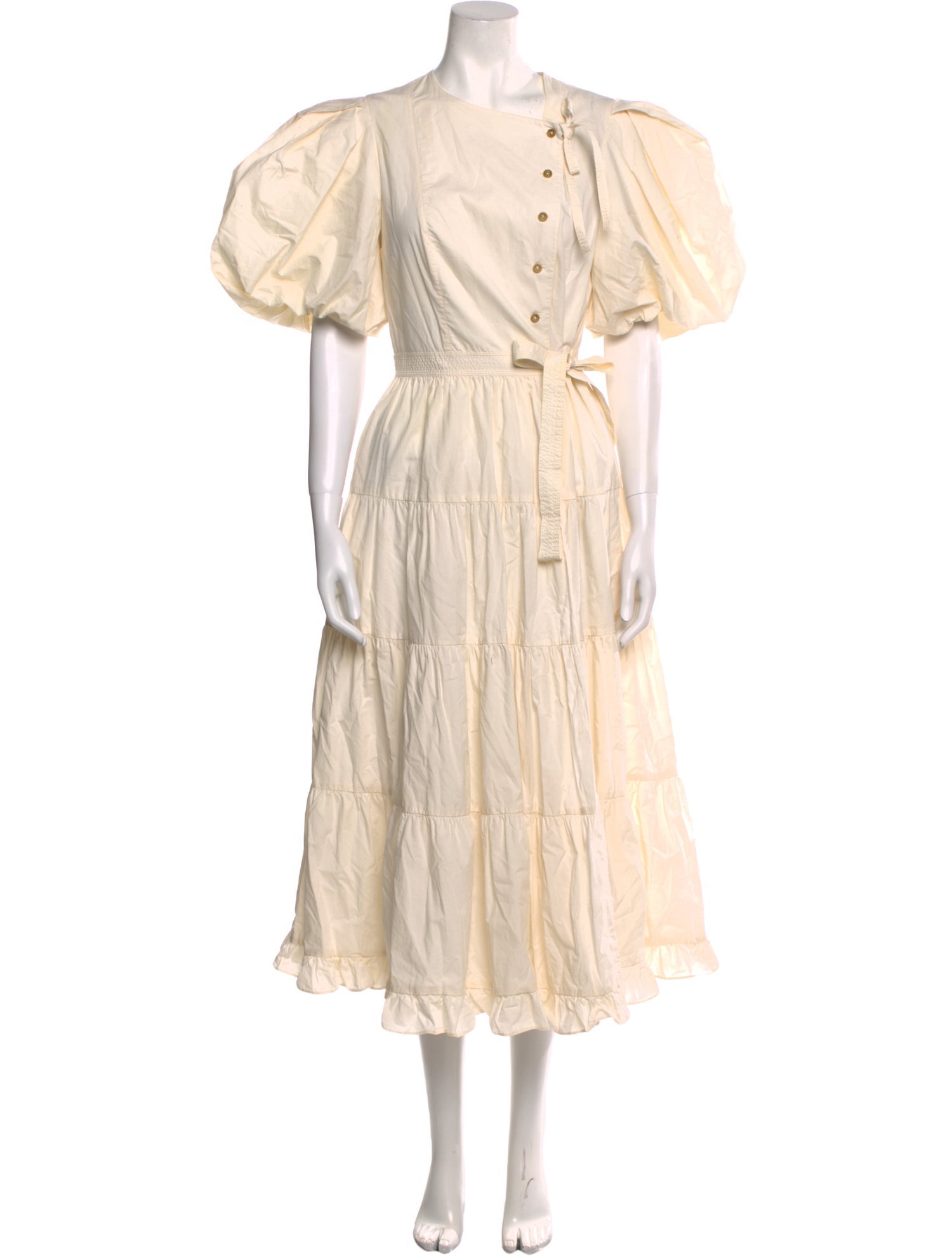 Ulla Johnson Crew Neck Long Dress