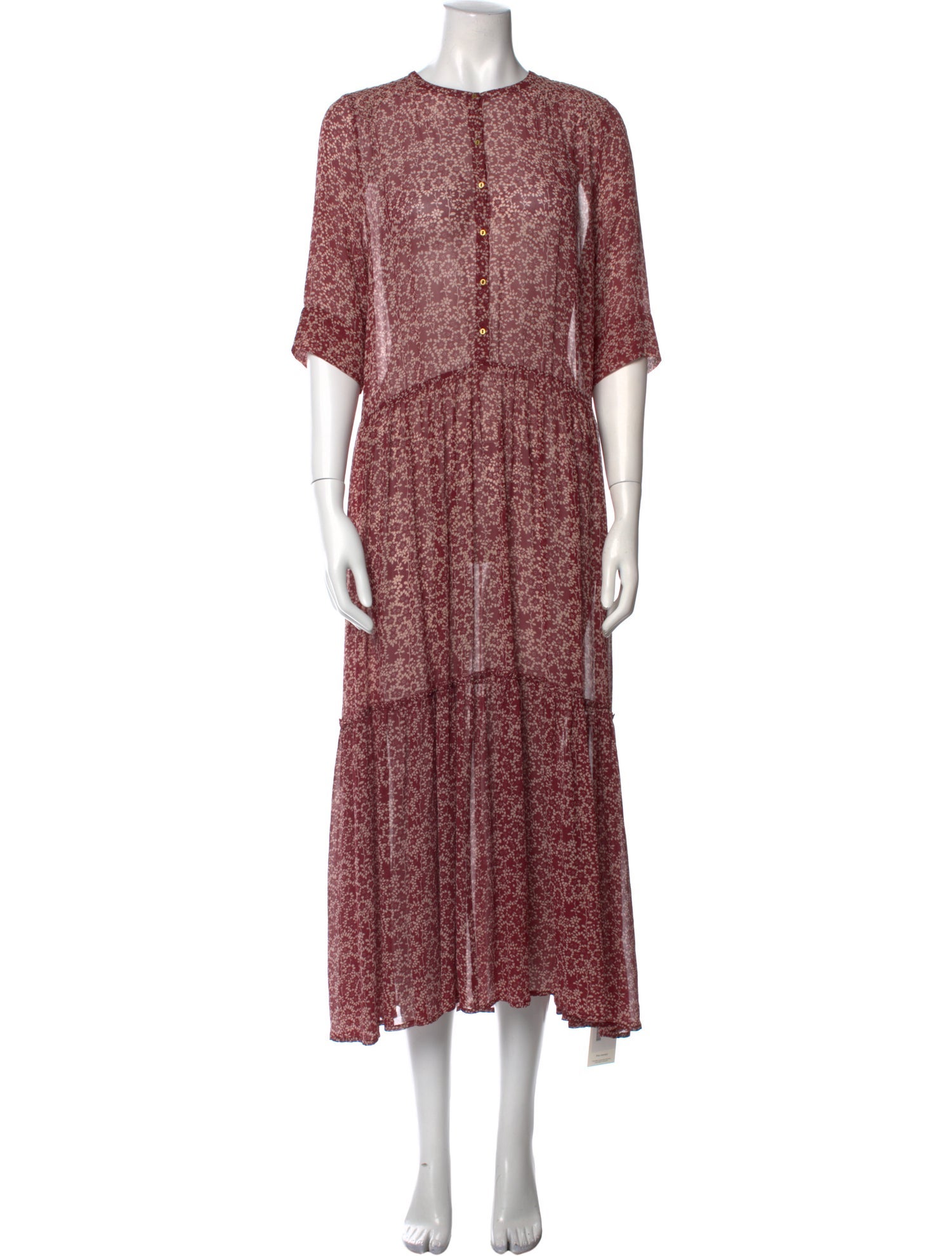 Ulla Johnson Silk Long Dress