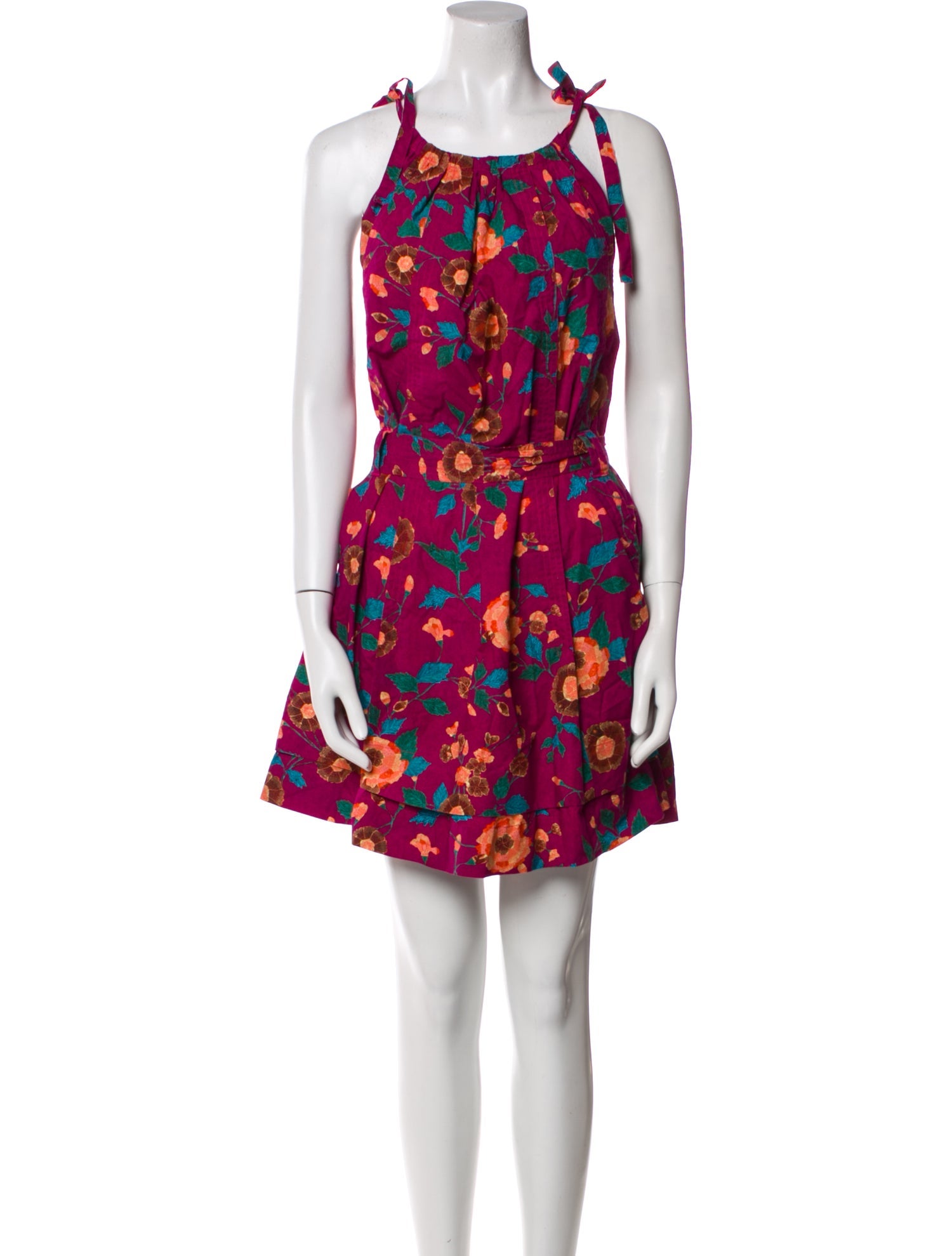 Ulla Johnson Floral Print Mini Dress