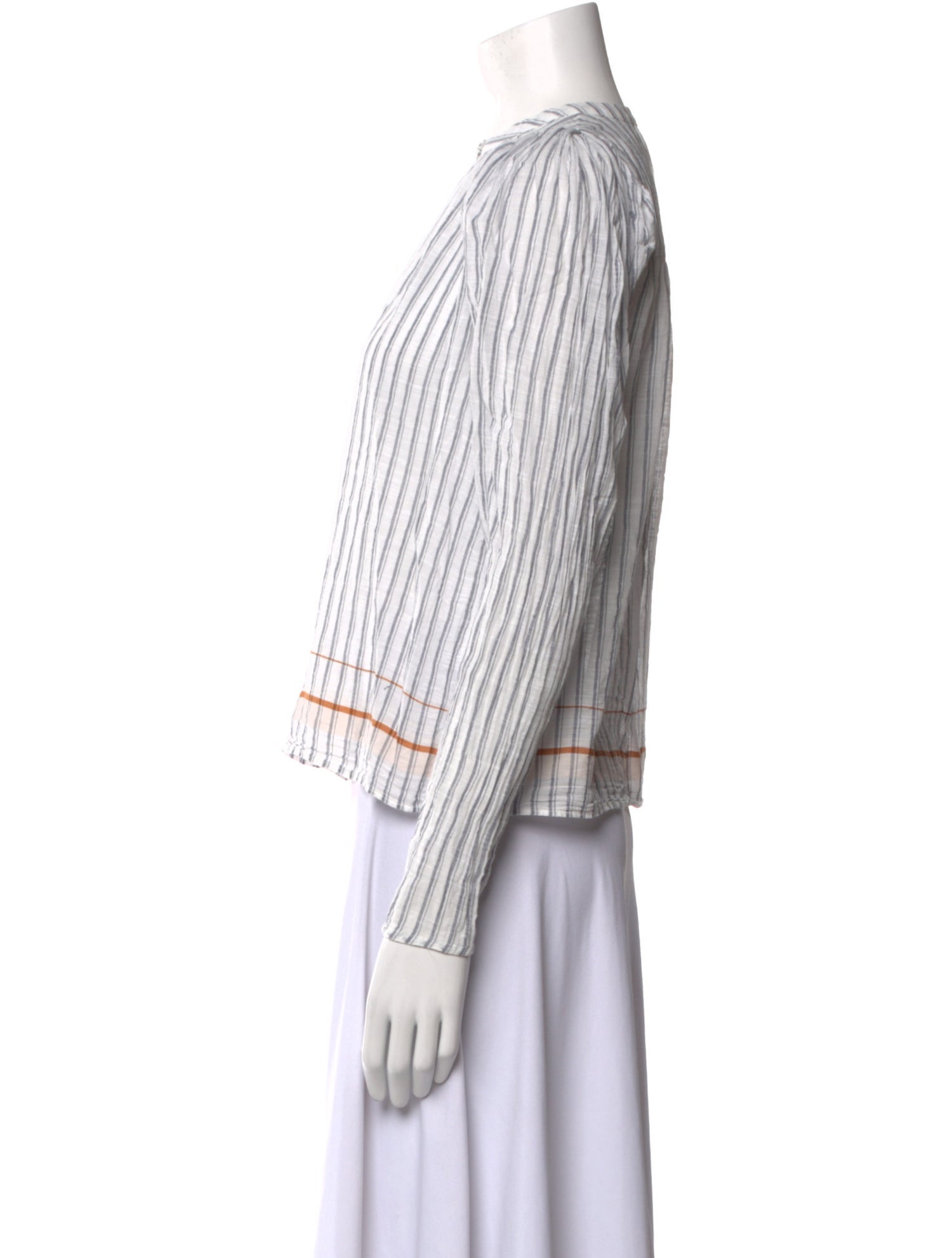 Ulla Johnson Striped Crew Neck Top