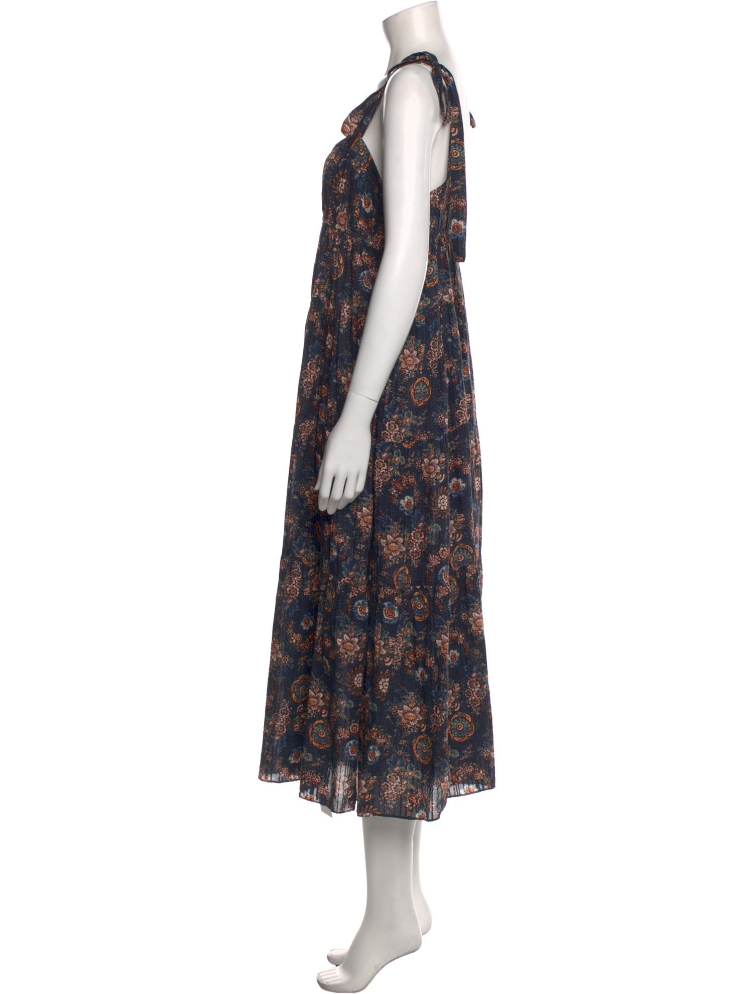 Ulla Johnson Floral Print Long Dress