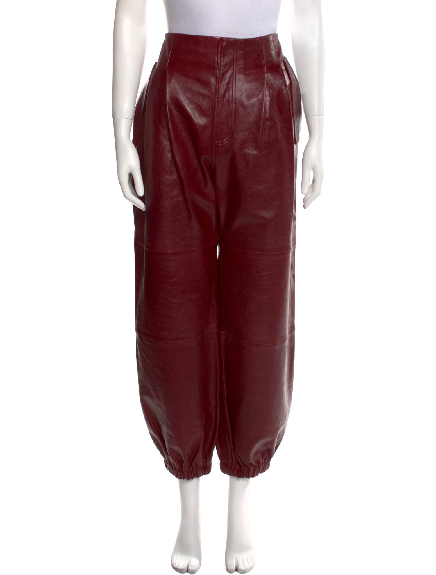 Ulla Johnson Leather Skinny Leg Pants